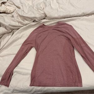 FIGS Salta Long Sleeve Athletic Top - Pink